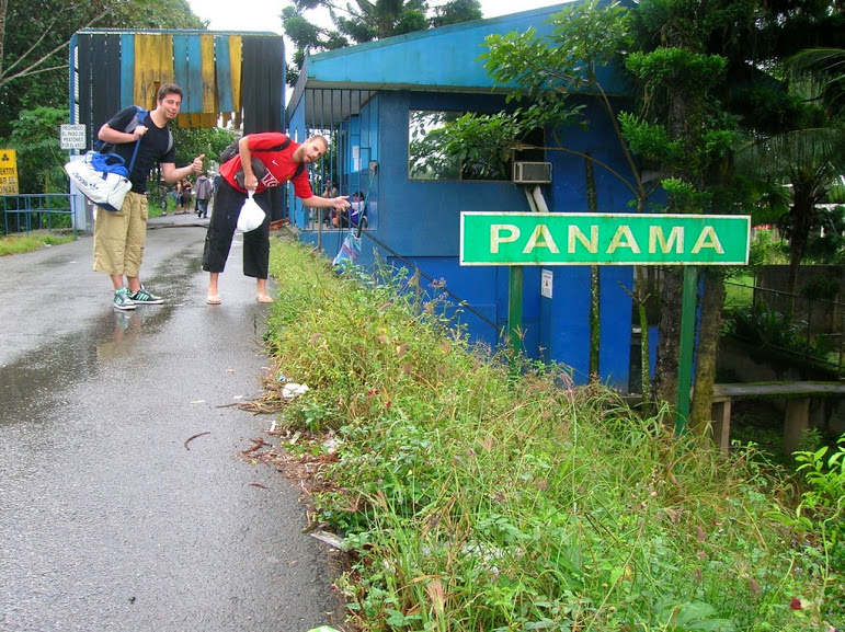 Grenzübergang zu Panama
