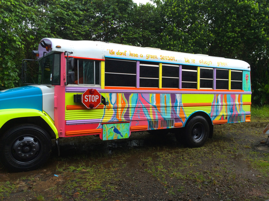 Cinco Ceiba (Schul-)Bus | Foto: Marc Tschallener
