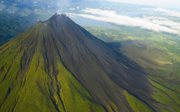Arenal Vulkan von oben | Foto: Nature Air
