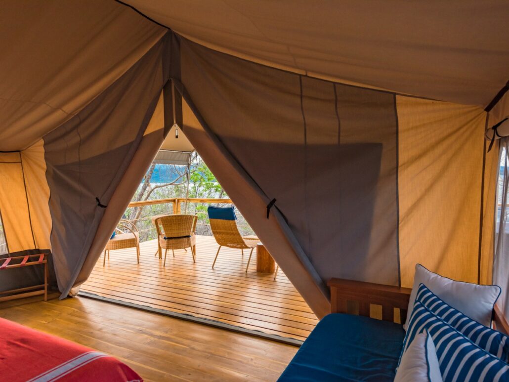 Innenbereich Tent Suite | Foto: Isla Chiquita