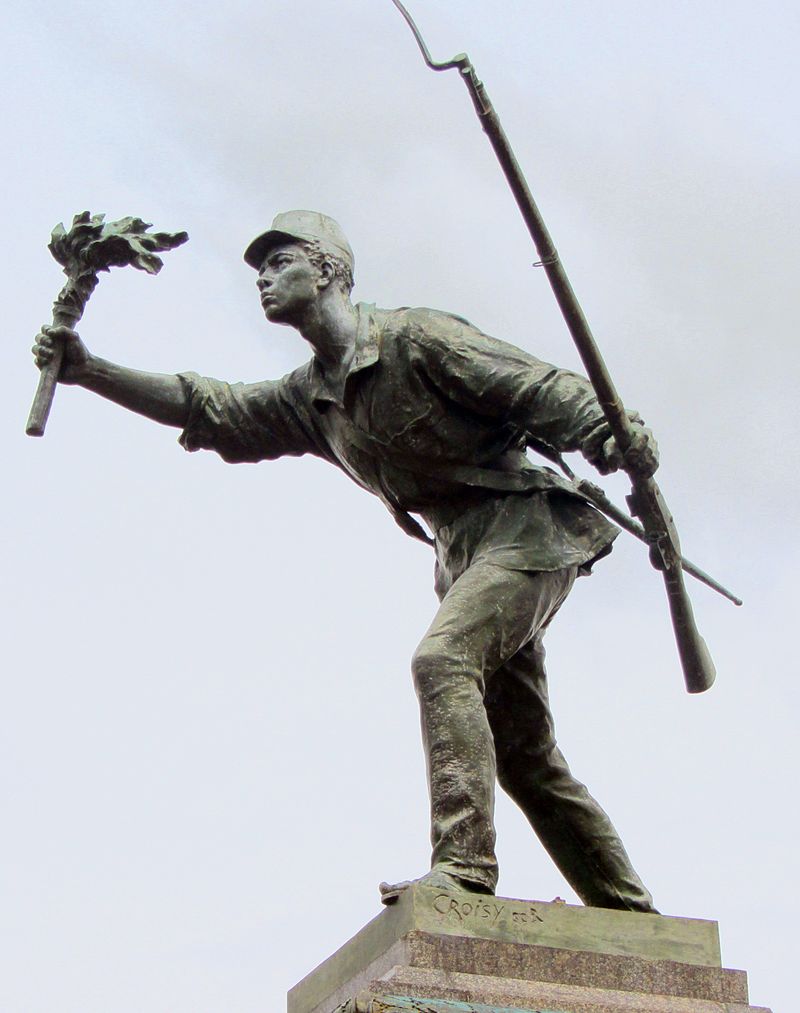 Statue des Volkshelden Juan Santamaría